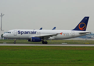 Spanair (Спанэйр) - Внутренние и международные авиалинии в пспании